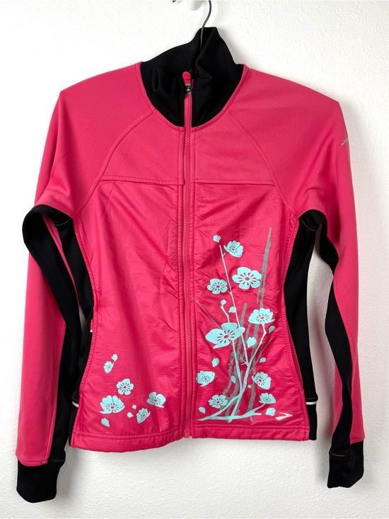 Brooks Jackets & Blazers - Brooks Pink Running Athletic Jacket S